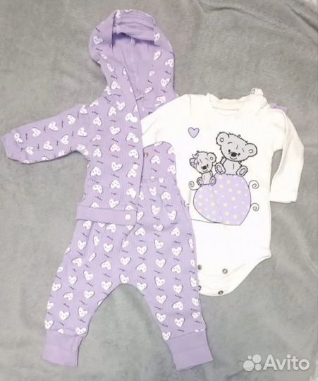 Костюмчик для девочки 62 размер