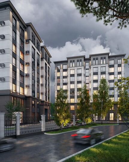 1-к. квартира, 38,9 м², 6/8 эт.