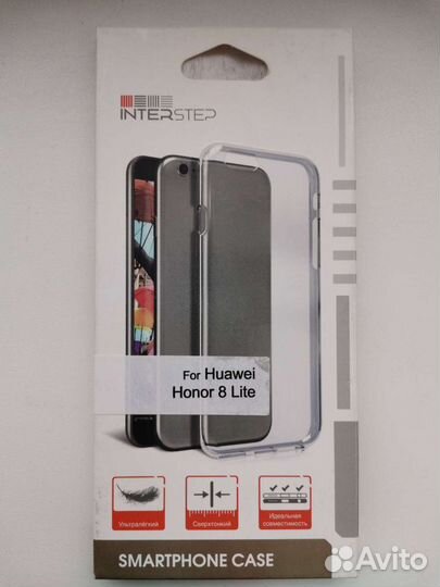 Чехол, стекло на Honor 8 lite