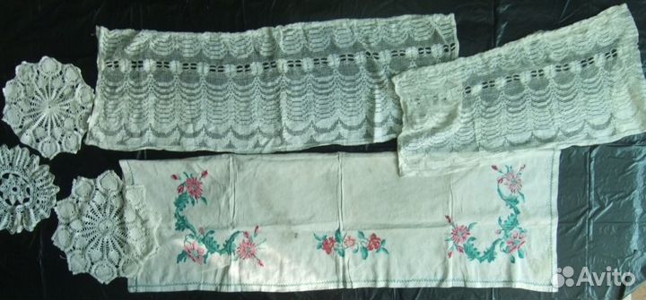 Занавески, салфетки и другое. СССР