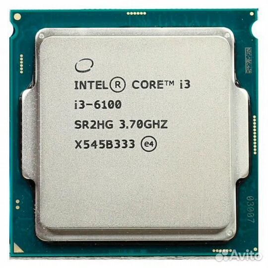 Процессор lga 1151 Intel i3-6100