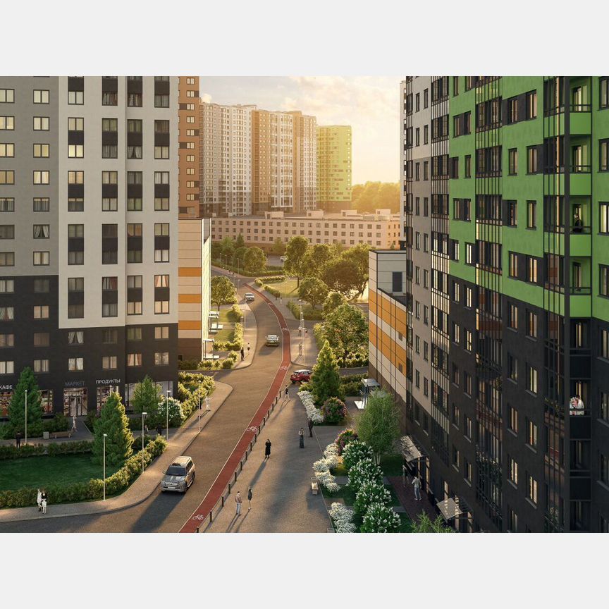 Квартира-студия, 21,8 м², 18/24 эт.