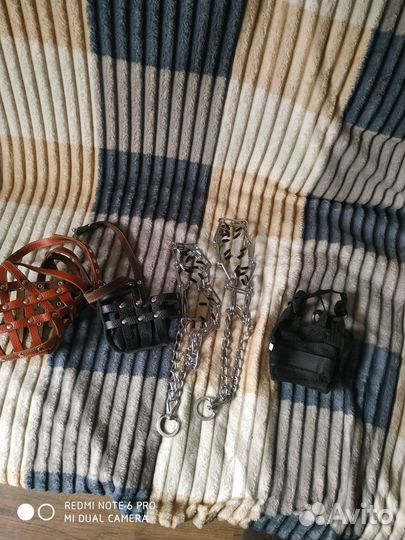 Намордники и цепи