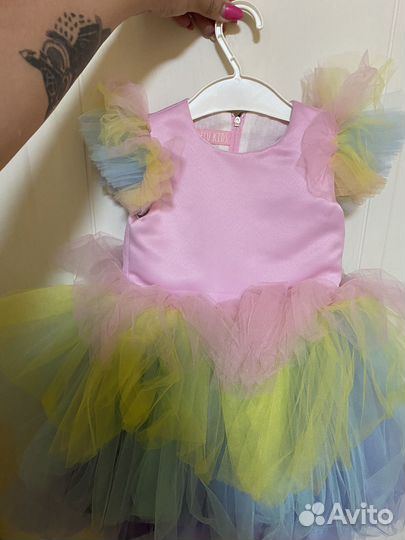 Платье для девочки 92