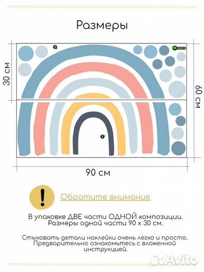 Интерьерная наклейка на стену