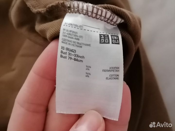 Водолазка uniqlo