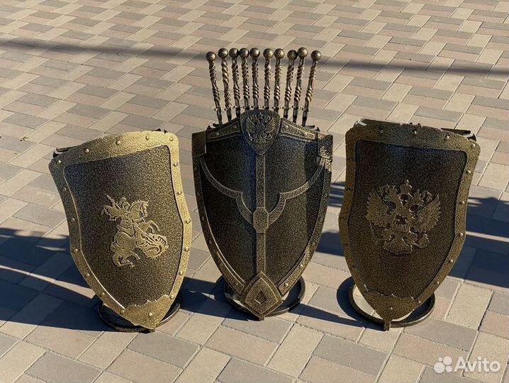 Щит - подставка под шампуры