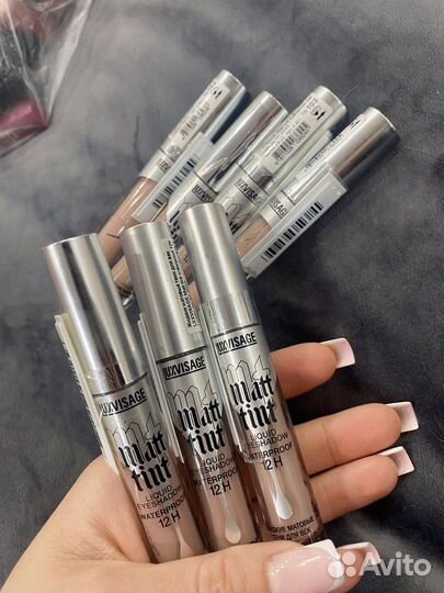 Жидкие матовые тени для век luxvisage matt tint