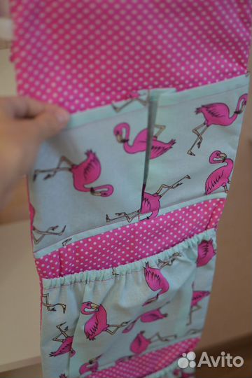 Именной кармашек на дверку в детский сад