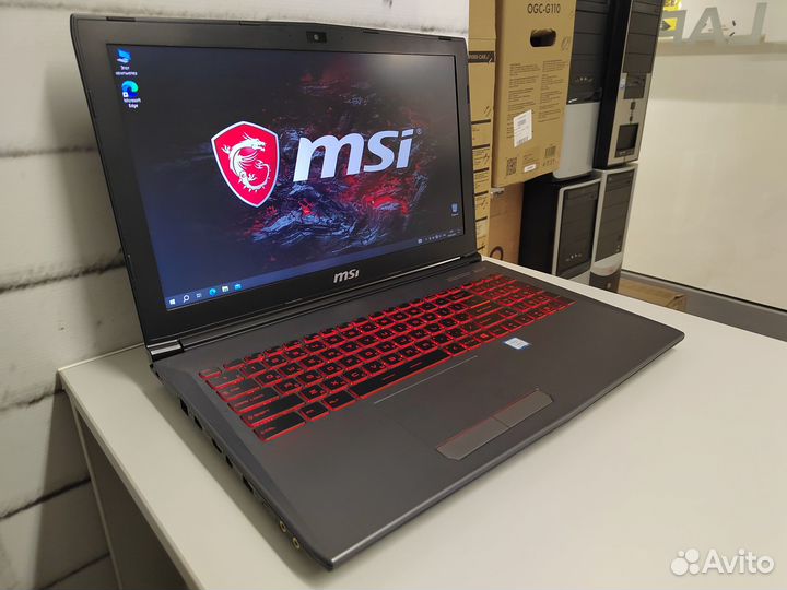 MSI/Core i7 7700HQ/240SSD+1Tb HDD/16Gb/GTX1060