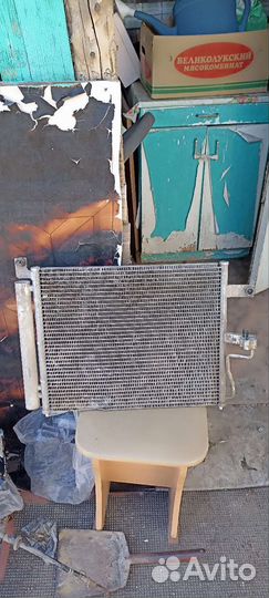 Радиатор кондиционера на hyundai accent