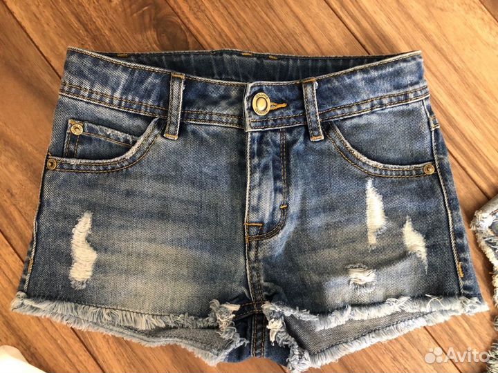 Шорты и жилет джинсовые Gulliver 122 128