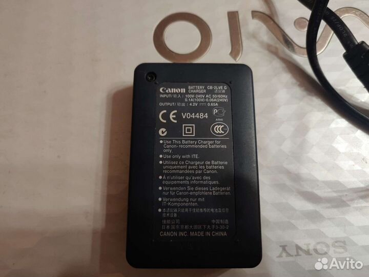 Canon CB-2LVE G зарядное устройство для фото