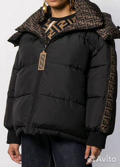 Новый пуховик fendi оригинал