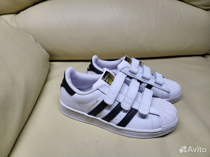 Кроссовки Adidas Superstar новые 33 1/2 и 34 р