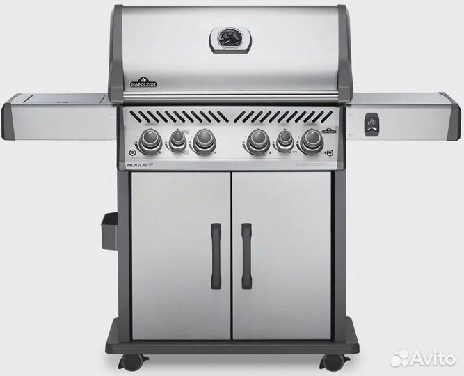 Газовый гриль Napoleon Rogue-525 SE Стальной