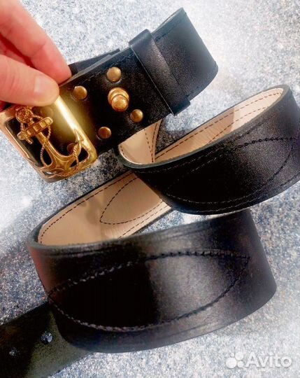 Ремни офицерские с подкладом