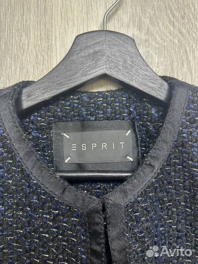 Жакет женский Espirit черный в золотую крапинку