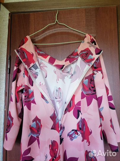 Платье миди, р50