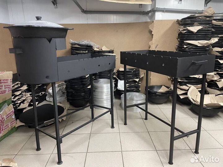 Казан мангал комплект