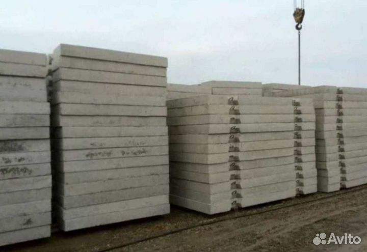 Бетонные плиты дорожные 3х1.75 опт