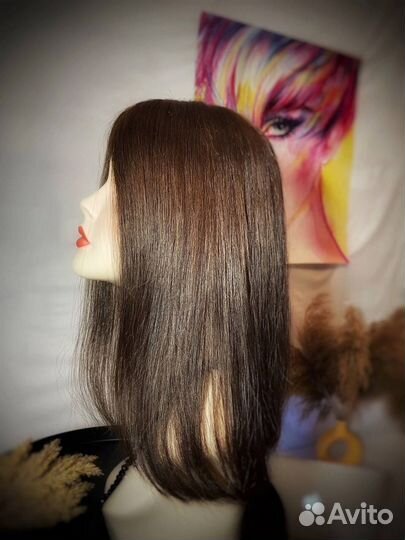 Накладка из натуральных волос