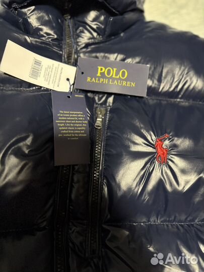 Пуховик Polo ralf lauren глянцевый