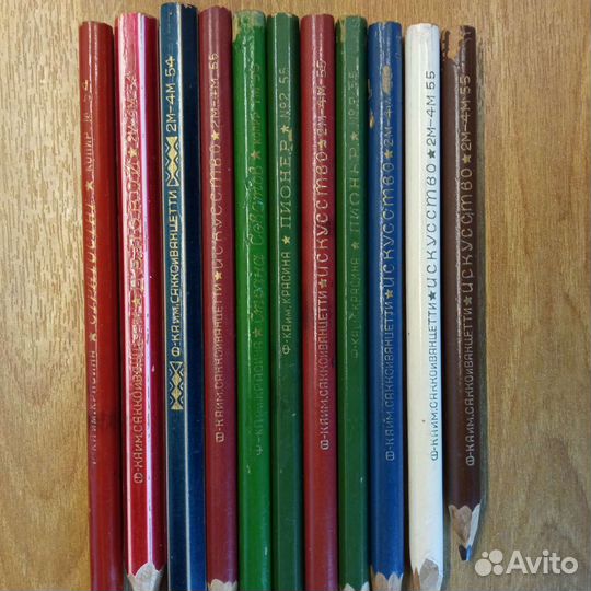 Карандаши 1940-80х гг