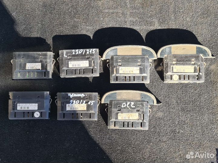 Дисплей переднего парктроника Mercedes W220