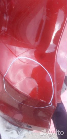 Бампер задний левая часть Honda Cr-v 4 (2012-2015)