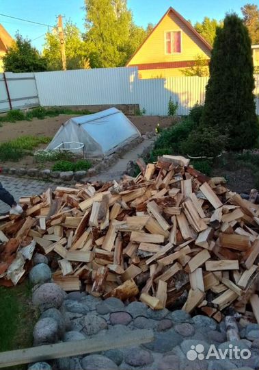 Дрова колотые Осиновые любого объема