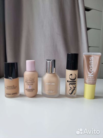 Тональные основы armani,haus labs,saie,kosas и тд