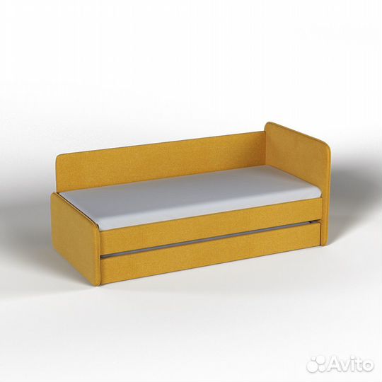 Тахта мягкая Айрис Рогожка сан-леон с доп. спальны