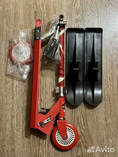 Самокат снегокат детский