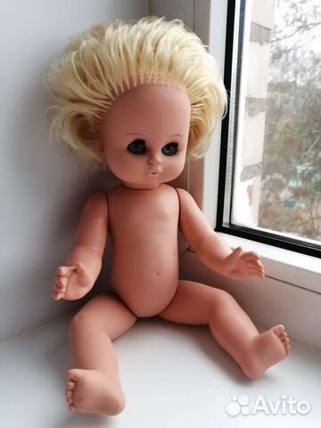 Кукла пупс гдр времен СССР