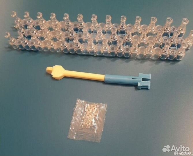 Набор для плетения из резинок, крючков и станков