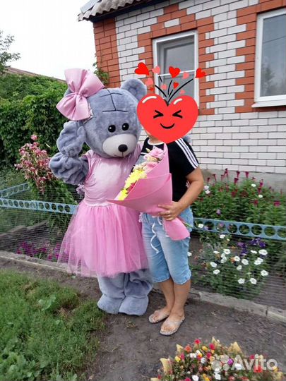 Поздравление ростовой куклы.Аниматоры