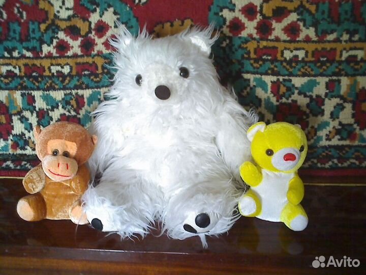 Меховые игрушки - 6 шт