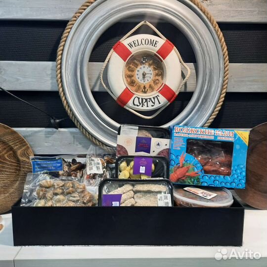 Продам лавку морепродуктов