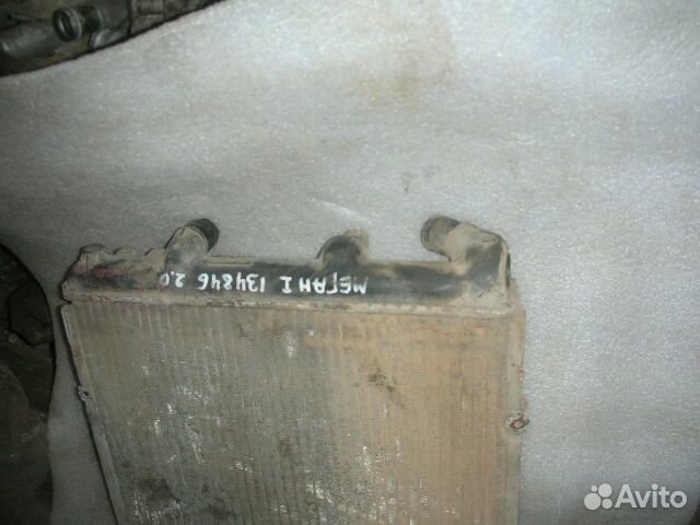 Радиатор основной Renault Megane 1999-2002