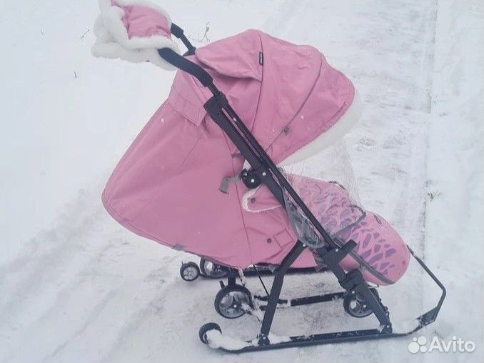 Коляска санки