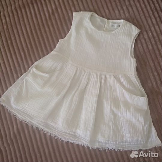 Летнее платье для девочки 92