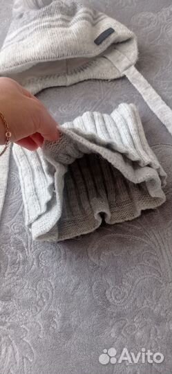 Комплект шапка, снуд