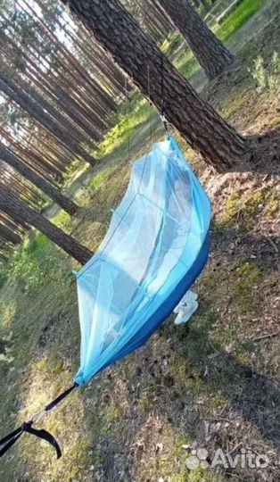 Гамак с москитной сеткой