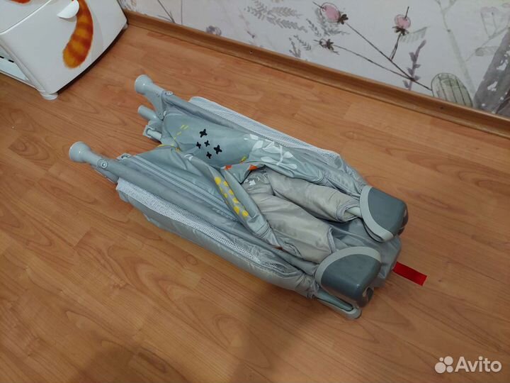 Детская кровать манеж с матрасом