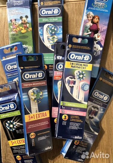 Насадки на зубную щетку Oral-B Braun
