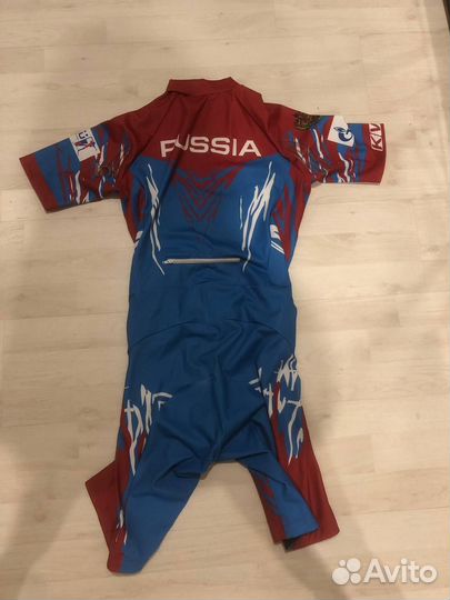 Лыжероллерный биатлонный комбинезон KV + Размер M