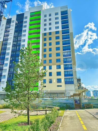 2-к. квартира, 71,2 м², 3/16 эт.