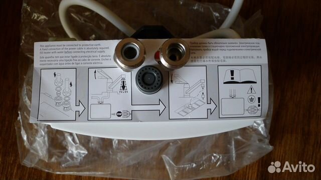 Нагреватель проточный Electrolux 4,4 (к-т 2 шт.)