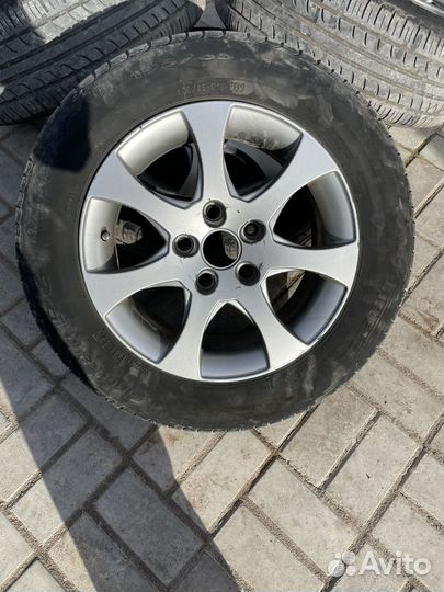 Диски r15 5X114.3 toyota corolla е150